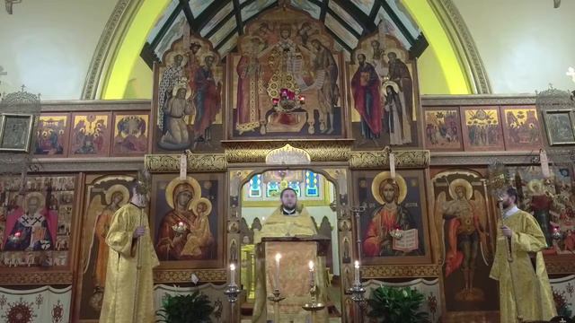 Неделя 21-я по Пятидесятнице. Божественная Литургия (06.11.2022) смотреть онлайн