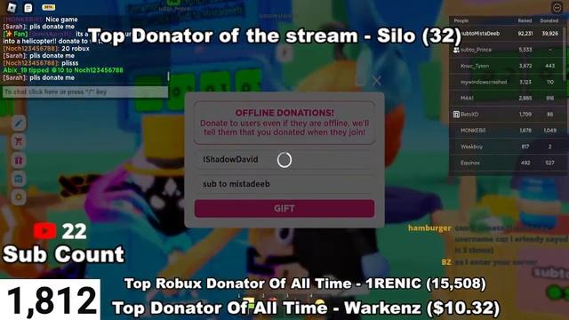 Roblox LIVE - Donating FREE ROBUX in Pls Donate, PLAYING BEDWARS NOW, come join! смотреть онлайн