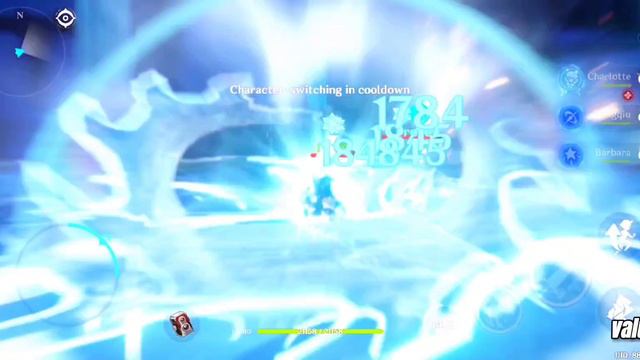 furina, baizhu, charlotte & beidou | test run | genshin impact gameplay | смотреть онлайн