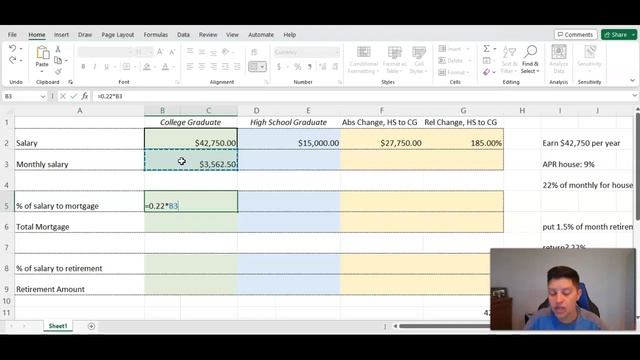Excel Help for Project 2: The Financial Project, Ivy Tech Spring 2023 смотреть онлайн