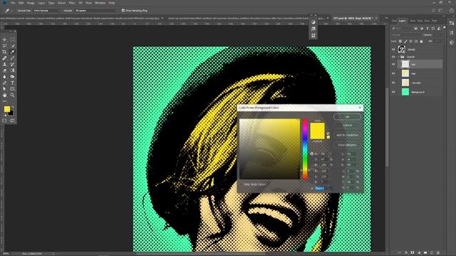 Adobe Photoshop Tutorial: Membuat Pop Art Style dengan Halftone Effect | Simple & Easy Step! смотреть онлайн