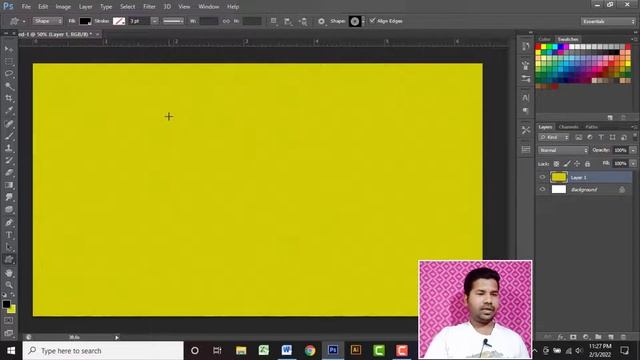 Photoshop Custom Shape Background Design Bangla Tutorial смотреть онлайн