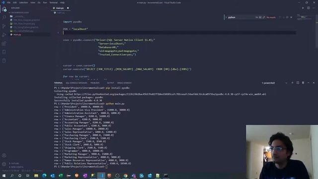 Data Warehouse - 1 - Establish Connection using Python for Full Load смотреть онлайн