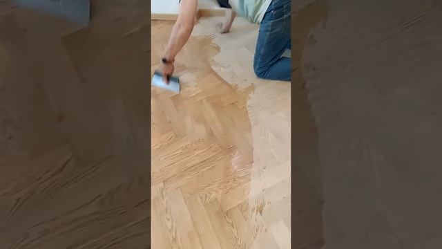 Астана тонировка паркета