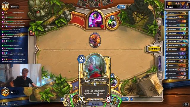 Hearthstone: Classic Burst Warlock! смотреть онлайн