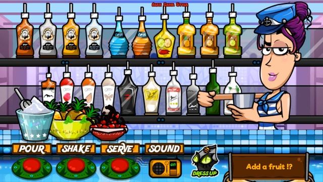 Bartender Perfect Mix Y8 - All 11 Endings Game, Swimming Pool, All Reactions (Crazy Game) смотреть онлайн