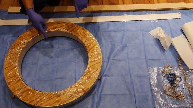 How to make a shaman drum (buben) part 1 - как сделать бубен, часть 1 смотреть онлайн