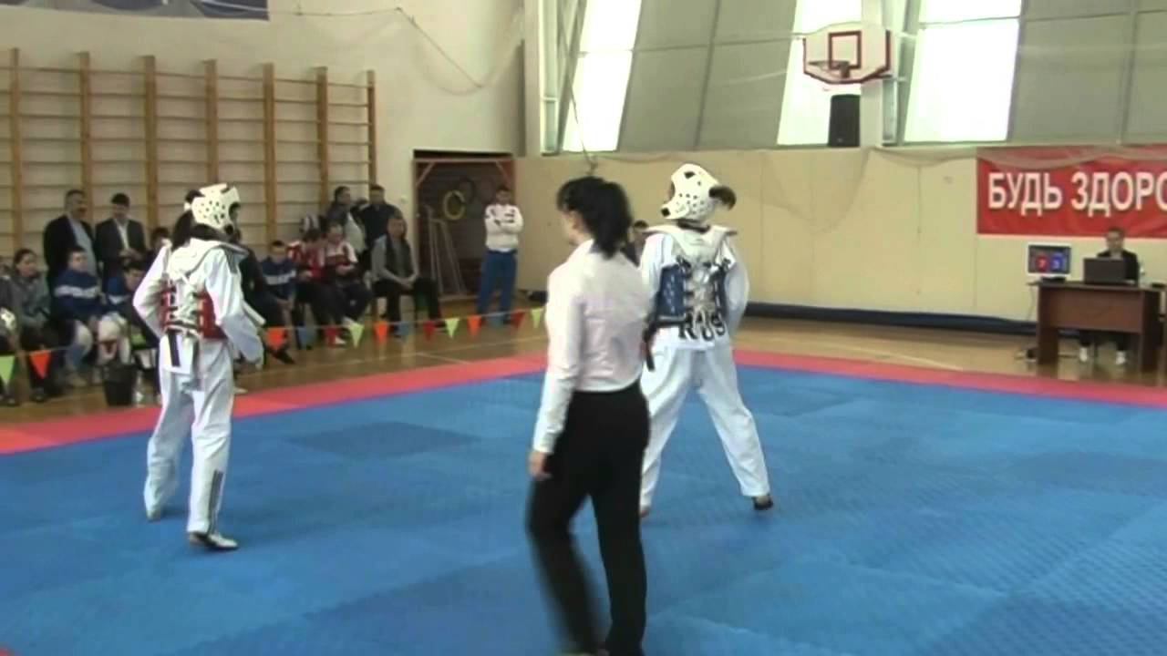 Taekwondo WTF. Спартакиада школьников. 07.04.2013 Рудерман-Пастушенко смотреть онлайн