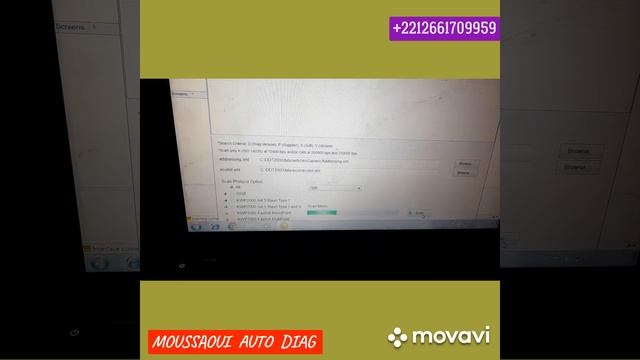Activation de température de moteur sur tableau de bord Dacia RENOLINK V 1,87. смотреть онлайн