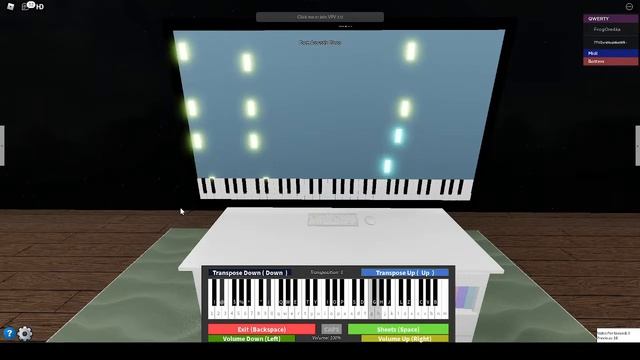 Undertale - Megalovania on roblox piano смотреть онлайн