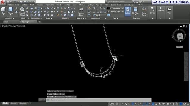 AutoCAD TUTORIAL 2018 SWING# смотреть онлайн