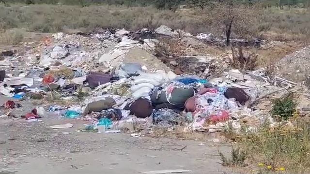 Мусорную свалку организовали вдоль реки Ала-Арча в Бишкеке смотреть онлайн