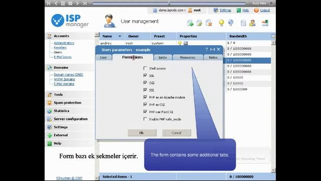 ISPManager - Get started, with turkish subtitles смотреть онлайн