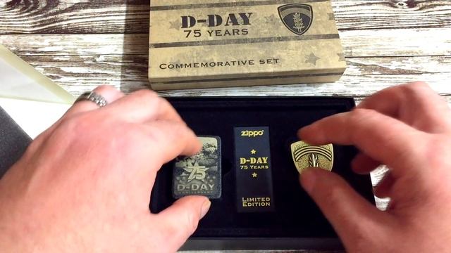Зажигалка Zippo D-Day 75th Anniversary. Обзор. смотреть онлайн