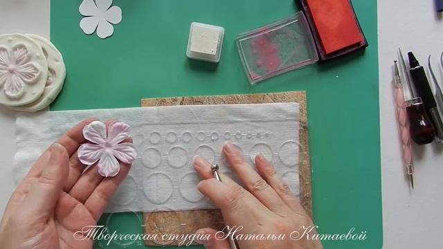 Мастер-класс цветы для скрапбукинга смотреть онлайн