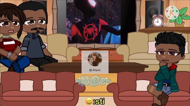 Past Spider-Man Across The Spider Verse react to Miles Morales смотреть онлайн