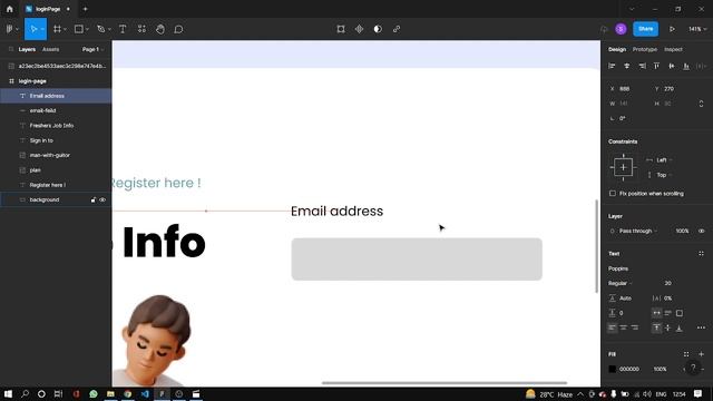 Draw the awesome login page in figma | part 3 | #Techs смотреть онлайн