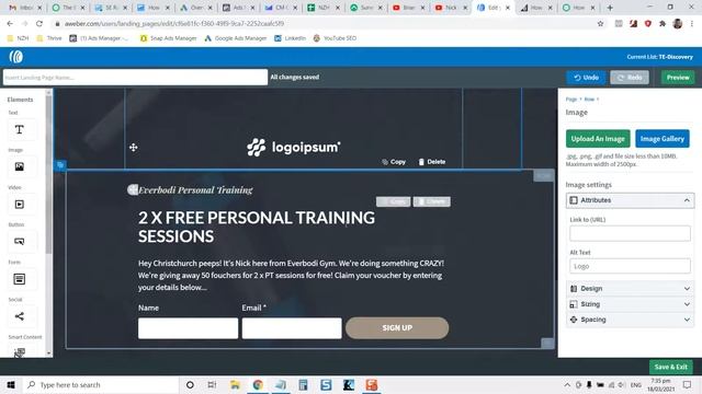 Personal Trainer Landing Page Templates: FREE смотреть онлайн