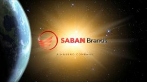 Saban Brands logo with Hasbro byline