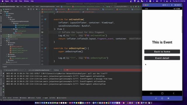 android kotlin navigation component example | android jetpack navigation tutorial step by step day смотреть онлайн