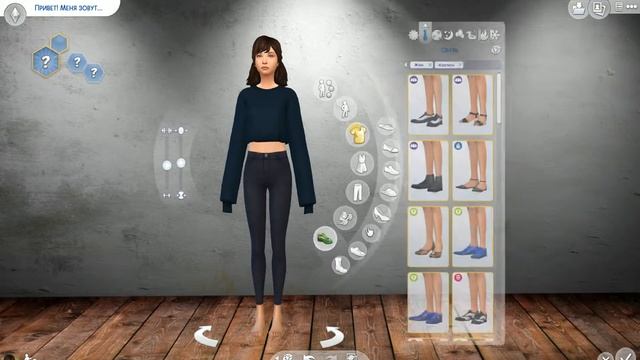 CAS The Sims 4: создание симки с короткими волосами смотреть онлайн