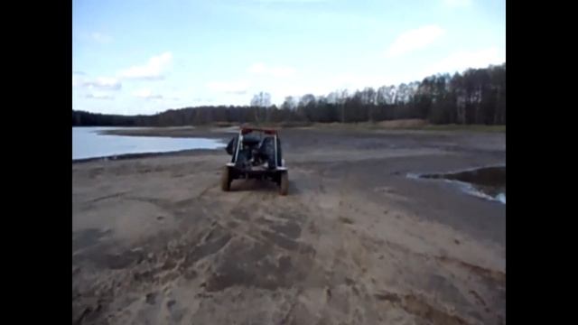 Багги из инвалидки. Моя первая багги , до переделки. смотреть онлайн