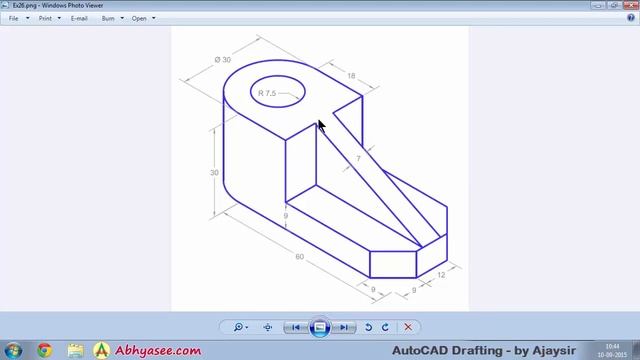 Day - 27 - 64 - Exercise – 25 and 26 in AutoCAD смотреть онлайн