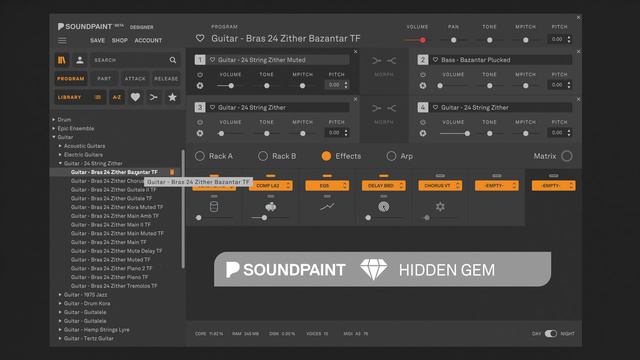 Soundpaint - Nicolas Bras - 24 Stringed Zither смотреть онлайн