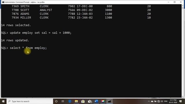 Oracle # 7 How Update works смотреть онлайн