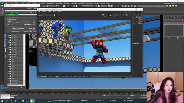 3d Animation Tutorial Minecraft - Render with Vray - Exercise 1 смотреть онлайн