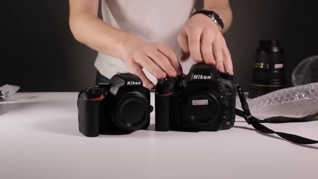 Распаковка нового фотоаппарата Nikon D5500 kit 18-55 смотреть онлайн