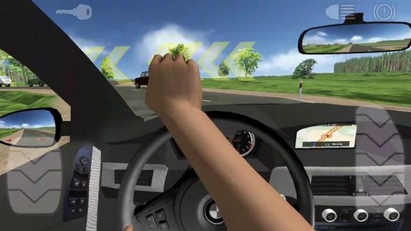 Russian driver 3 v2.24 Android iOS Gameplay. BMW! Русский водила 3 БМВ!