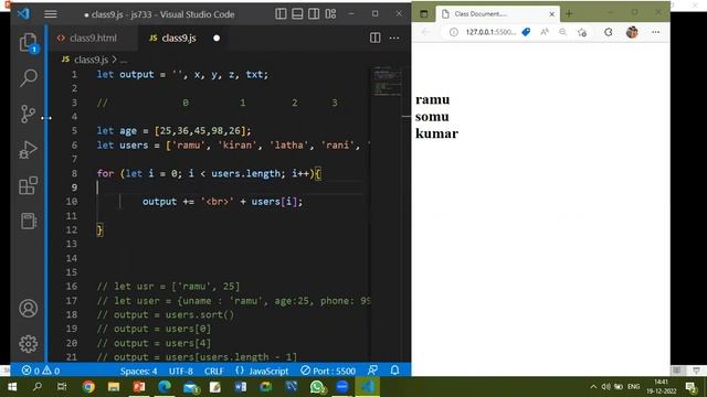 JavaScript Tutorial 9/30: Array смотреть онлайн
