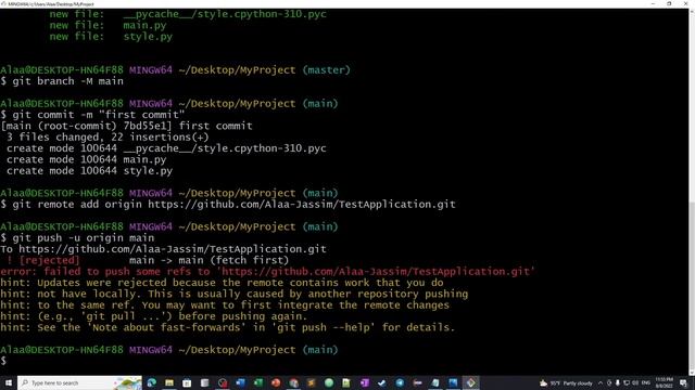 حل مشكلة رفع الملفات على GitHub смотреть онлайн