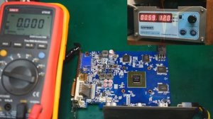 Ремонт видеокарты Gigabyte GTX650. Диагностика и ремонт цепей питания