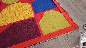 . Как обработать края  пледа .Окантовка .