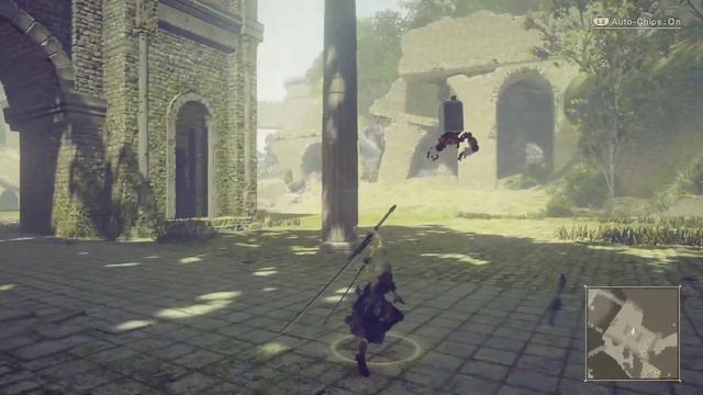 NieR:Automata Forest Kingdom how to get there and Boss fight смотреть онлайн