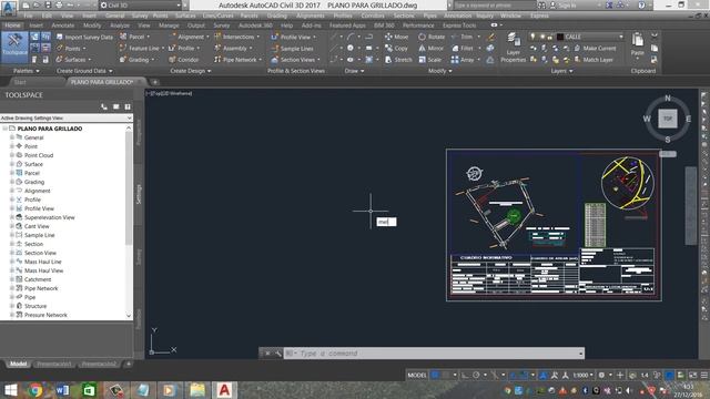 GENERAR GRILLAS EN COORDENADAS UTM AUTOCAD CIVIL 3D 2017 смотреть онлайн