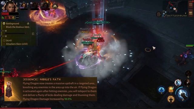 Testing New Flying Dragon for Monk смотреть онлайн
