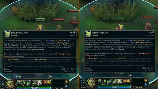 NEW ZERI ULTIMATE BUFF - League of Legends