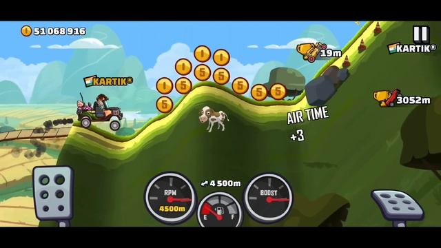 Hard MONOWHEEL challenge? & FREE Gift! in HCR2 | 5 EASY to HARD challenges #2 | Hill Climb Racing 2 смотреть онлайн