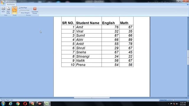 How to apply formatting on marksheet?एक्सेल में मार्कशीट में फॉर्मेटिंग कैसे करें? смотреть онлайн