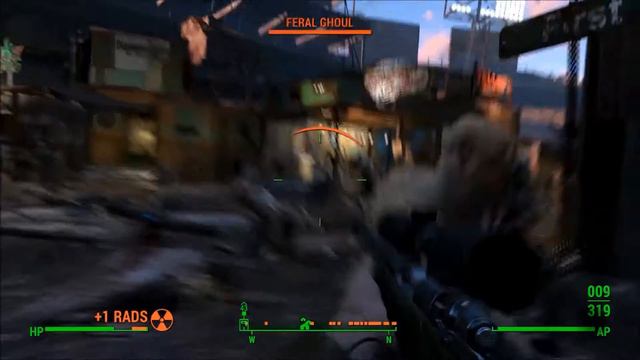 Fallout 4 - Feral Ghoul Apocalypse in Diamond City смотреть онлайн