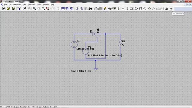 LTSPICE Simulation of SCR based rectifier смотреть онлайн