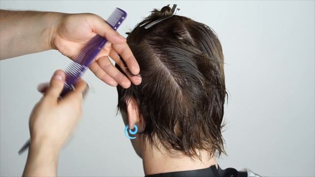 TEMPO TEMPO. Мужская стрижка челси-маллет.