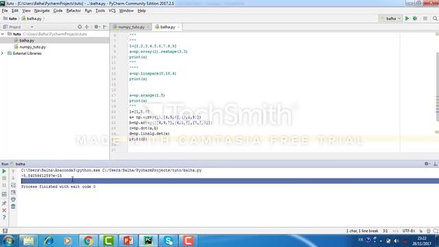 python numpy tutorial for industrial engineering students смотреть онлайн