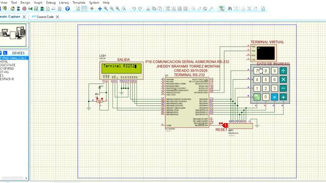 Terminal serial Proteus 8 Professional Schematic Capture 2020 12 04 22 19 18 смотреть онлайн