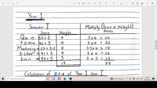 😎How to calculate CGPA and GPA and plan for next semester смотреть онлайн