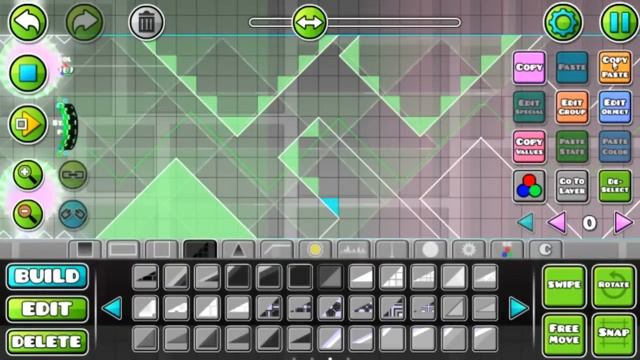 Geometry Dash (2.11) SPEED BUILD #10 [S2] [FULL LEVEL] EFFECT LEVEL! смотреть онлайн