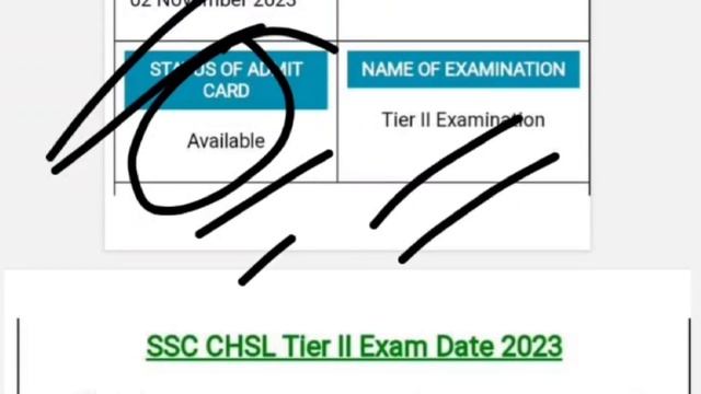 SSC CHSL Tier-ll Exam date Out Now 2023 | Region Wise Admit Card Out Now | CHSL Admit Card Status | смотреть онлайн